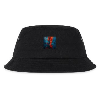 Violine - Kinder Bucket Hat - Schwarz - Vorne