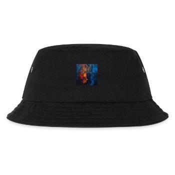 Violine - Kinder Bucket Hat - Schwarz - Vorne