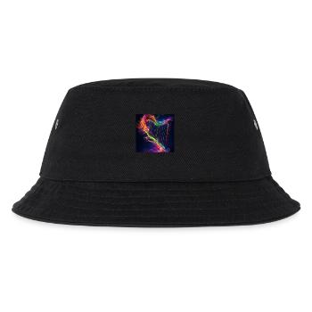 Harp - Kids’ Bucket Hat - black - Front