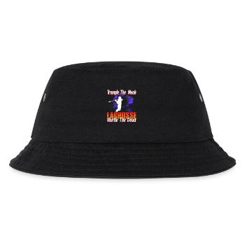 Trample The Weak Lacrosse Hurtle The Dead - Kids’ Bucket Hat - black - Front