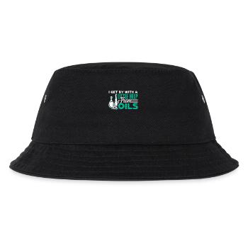 Essential Oil Funny Essential Oil - Kids’ Bucket Hat - black - Front