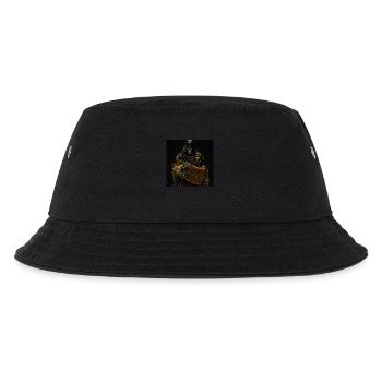 Akkordeon - Kinder Bucket Hat - Schwarz - Vorne
