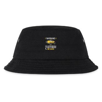 Attention! Could talk about RC cars spontaneously - Kids’ Bucket Hat - black - Front