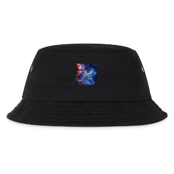Trompete - Kinder Bucket Hat - Schwarz - Vorne