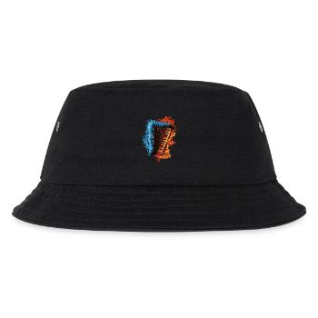 Akkordeon - Kinder Bucket Hat - Schwarz - Vorne