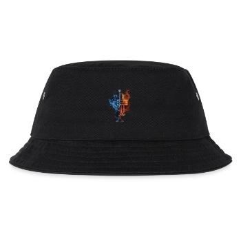 Trompete - Kinder Bucket Hat - Schwarz - Vorne