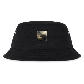 Akkordeon - Kinder Bucket Hat - Schwarz - Vorne