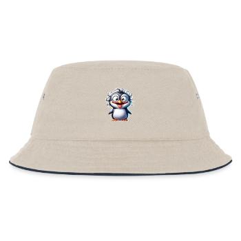 Pingouin - Bob Enfant - blanc cassé/bleu marine - Devant