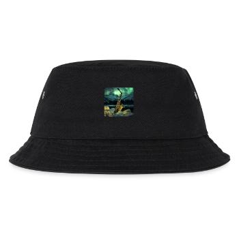 Saxophon - Kinder Bucket Hat - Schwarz - Vorne