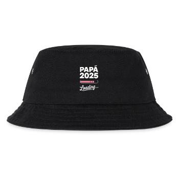 Neues Papa-Geschenk 2025 Loading - Kinder Bucket Hat - Schwarz - Vorne