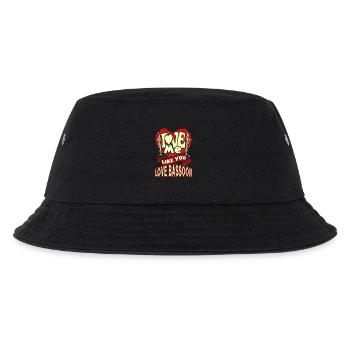 Love me Like You Love Bassoon - Kids’ Bucket Hat - black - Front