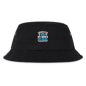 Gesundheitswesen Krankenschwester Mutter - Kinder Bucket Hat - Schwarz - Vorne