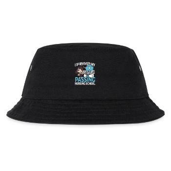 Krankenschwester Schwiegertochter Krankenpflege - Kinder Bucket Hat - Schwarz - Vorne