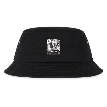 Niemals Vergessen Sie Computer Gamer Old School Sehr lustig - Kinder Bucket Hat - Schwarz - Vorne