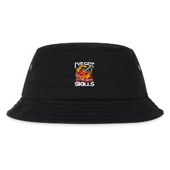 I've Got Electric Guitar Skills - Kids’ Bucket Hat - black - Front
