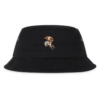 Beagle - Kinder Bucket Hat - Schwarz - Vorne