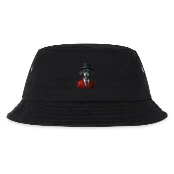Italienischer Windspielhund - Kinder Bucket Hat - Schwarz - Vorne