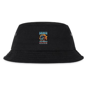 Vizsla If You Want To Conquer The World Dog Owner - Kids’ Bucket Hat - black - Front