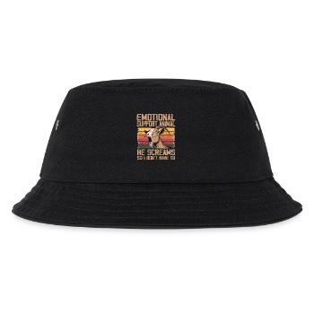Emotional Support Animal - Kids’ Bucket Hat - black - Front