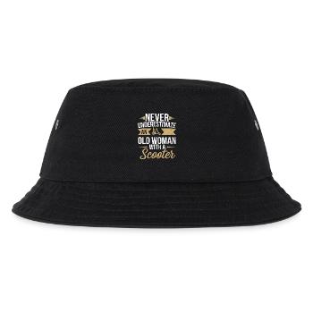 Stärke im Alter zeigen - Kinder Bucket Hat - Schwarz - Vorne