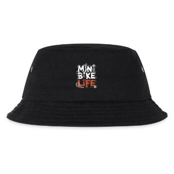 Riding fun with minibikes - Kids’ Bucket Hat - black - Front