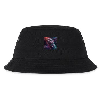 Chamäleon - Kinder Bucket Hat - Schwarz - Vorne