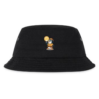 Pingouin électricien avec ampoule - Bob Enfant - noir - Devant