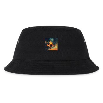Clownfisch - Kinder Bucket Hat - Schwarz - Vorne