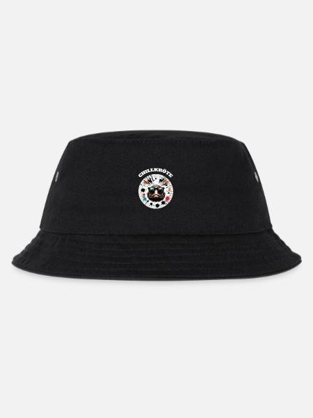 Chillkröte Schildkröte - Kinder Bucket Hat - Schwarz