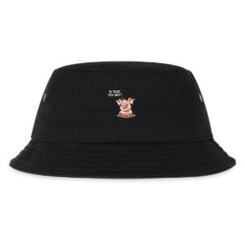 Is That Your Brother? Pork With Bacon Humor - Kids’ Bucket Hat - black - Front