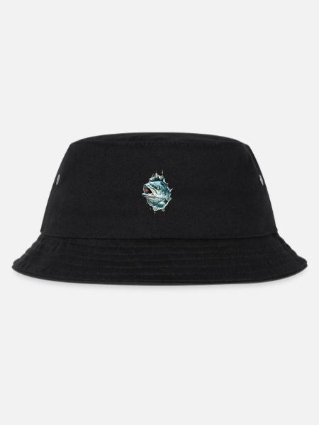 Tarpon - Kinder Bucket Hat - Schwarz