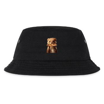 Wiesel - Kinder Bucket Hat - Schwarz - Vorne