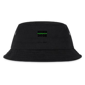 Konfirmation 2025 Gästebuch Deko Mädchen Jungen - Kinder Bucket Hat - Schwarz - Vorne