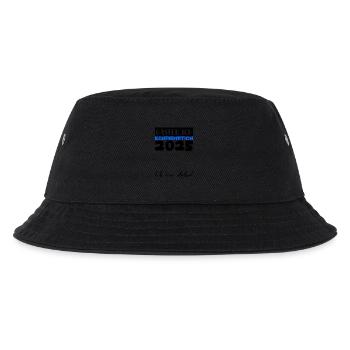 Konfirmation 2025 Gästebuch Deko Mädchen Jungen - Kinder Bucket Hat - Schwarz - Vorne