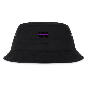 Konfirmation 2025 Gästebuch Deko Mädchen Jungen - Kinder Bucket Hat - Schwarz - Vorne