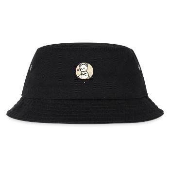 Der freundliche Liebe Fuchs mit Herz - Kinder Bucket Hat - Schwarz - Vorne