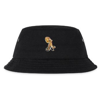 Tintenfisch - Kinder Bucket Hat - Schwarz - Vorne