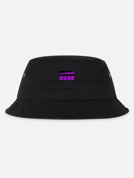 Jugendweihe 2025 Gästebuch Geschenk Mädchen Jungen - Kinder Bucket Hat - Schwarz