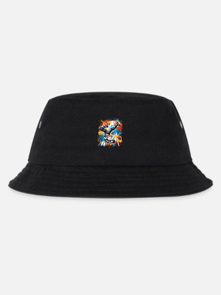 Breakdance - Kinder Bucket Hat - Schwarz