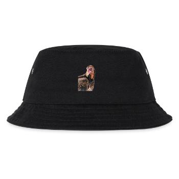 Geier - Kinder Bucket Hat - Schwarz - Vorne