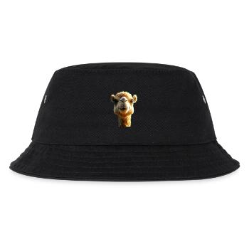 Camel Dromedary Bactrian Camel Gift Camels - Kids’ Bucket Hat - black - Front