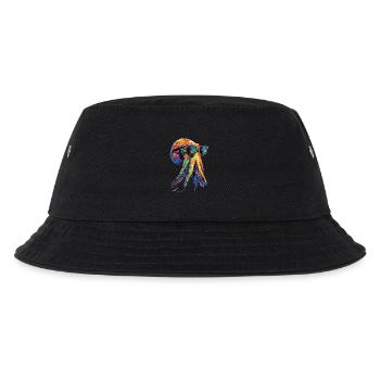 Tintenfisch - Kinder Bucket Hat - Schwarz - Vorne