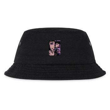 Mystic Cartoon Girl - Kids’ Bucket Hat - black - Front