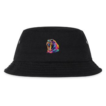 Walross - Kinder Bucket Hat - Schwarz - Vorne