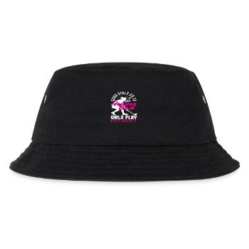 Good Girls Sky Bad Girls Field Hockey - Kids’ Bucket Hat - black - Front