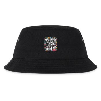 Turnen Turner Gymnastik - Kinder Bucket Hat - Schwarz - Vorne