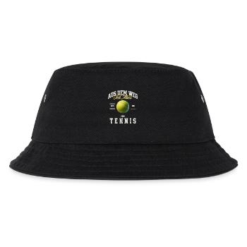 Tennis - Kinder Bucket Hat - Schwarz - Vorne