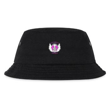 Rosa Delphin Thailand Asien - Kinder Bucket Hat - Schwarz - Vorne