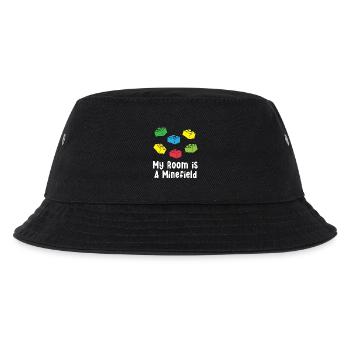 Ziegelbauer Ziegelbau Baumeister - Kinder Bucket Hat - Schwarz - Vorne