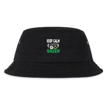 Earth Day Earth Go Green - Kids’ Bucket Hat - black - Front